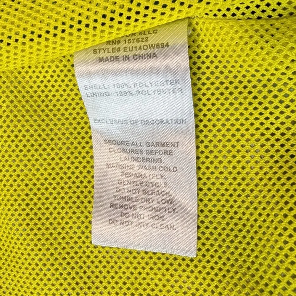 EDDIE BAUER KIDS boys WINDBREAKER/JACKET/COAT SIZE 3T, blue & yellow